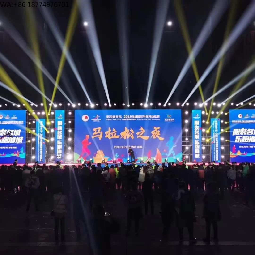 

Indoor/Outdoor P2.6 P2.9 P3.91mm Portable LED Display Screen for Stage Background DJ Booth Event Rentals