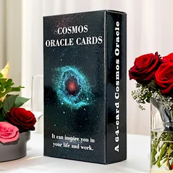 64PCS Energy Oracle Cards from the Universe Love and Career Information Divination Runes Board Game Mystery