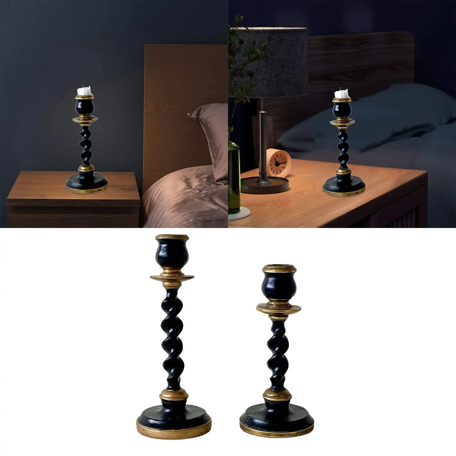 

Candle Holder Elegant Table Centerpiece for Housewarming Gift Home Holiday