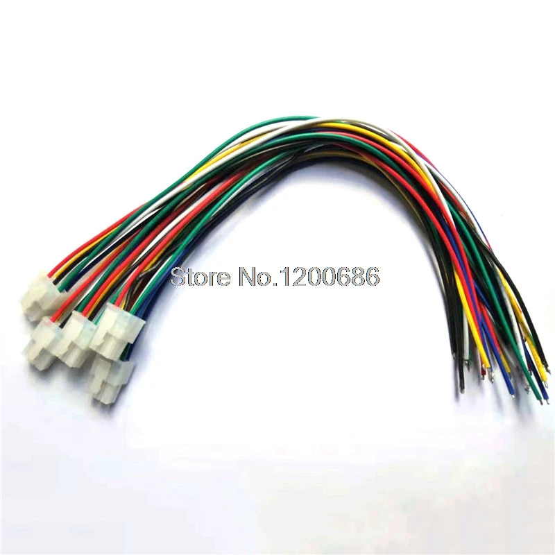 

6PIN 18AWG 30CM 5557 5557-06R 4.2 Mini-Fit Jr. Receptacle Housing 2x3pin 39012060 6 pin Molex 4.2 2*3pin 6p wire harness