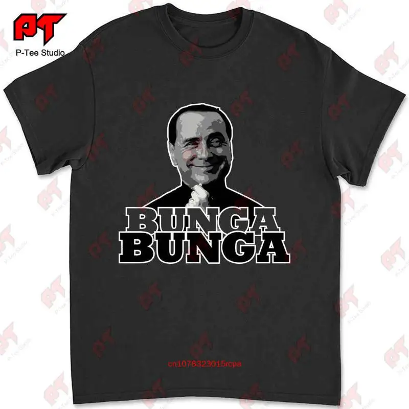 Silvio Berlusconi Bunga Bunga Caso Ruby Escort Per Non Dimenticare T-shirt MN6Y