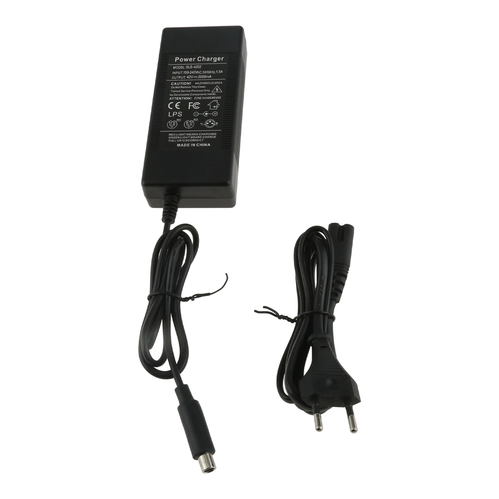 

1 Set 42V 2A Charger with Power Cable Plug EU for M365 Ninebot Es1 Es2 Es4 Electric Scooter Accessories