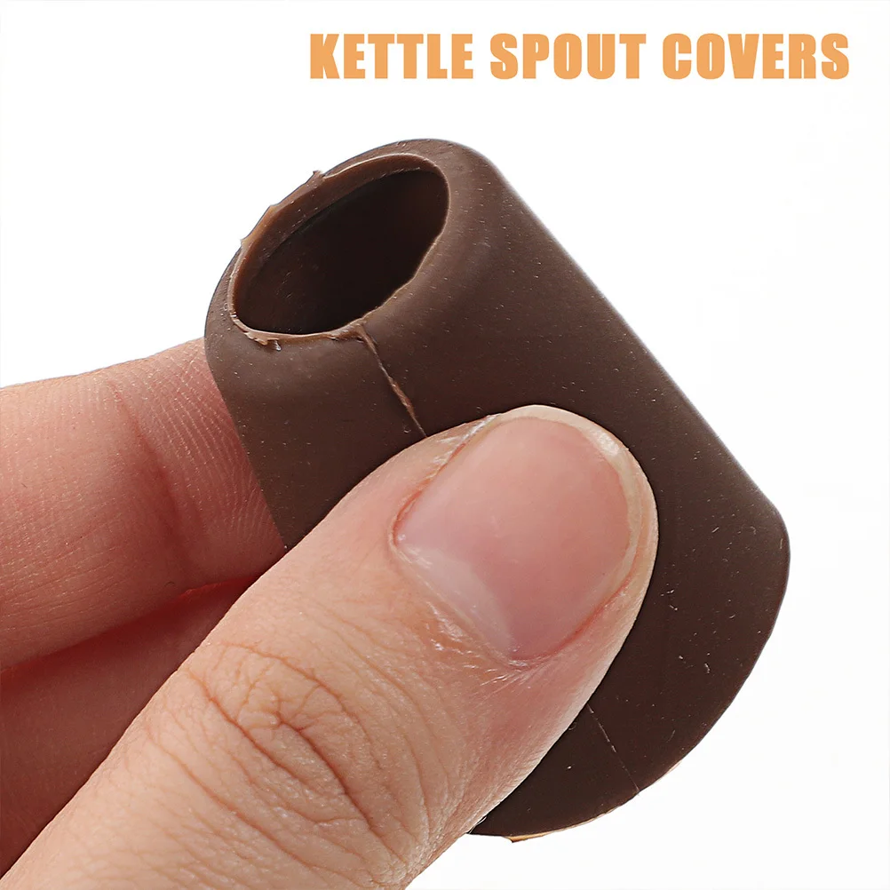 

6 Pcs Teapot Protective Spout Covers Pots Kettle Drip Catcher for Protectors Stopper Pour