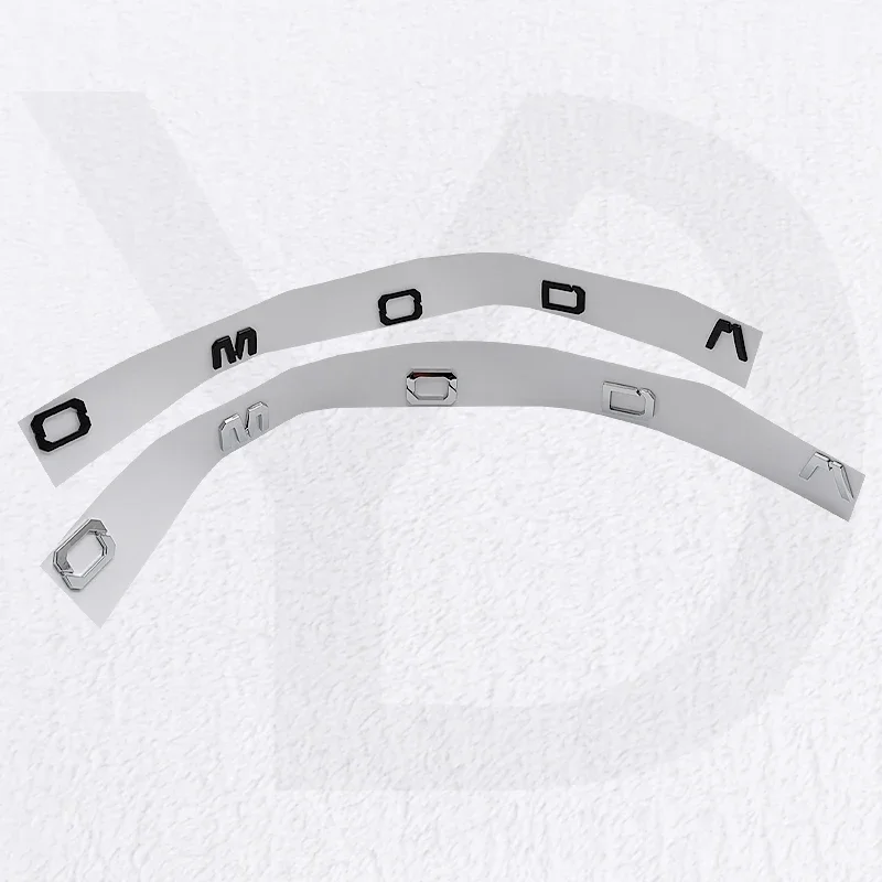 1 قطعة ثلاثية الأبعاد ABS ملصقات صندوق السيارة التصميم لشيري أومودا C5 5 FX 2023 2024 2005-2025 شعار شعار حروف اكسسوارات