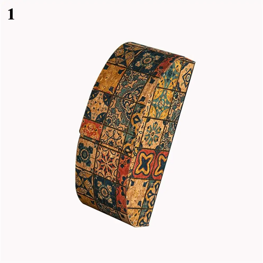 

Портативная фреска в стиле ретро, пробковая коробка для хранения близорукости, футляр для очков, коробка для солнцезащитных очков