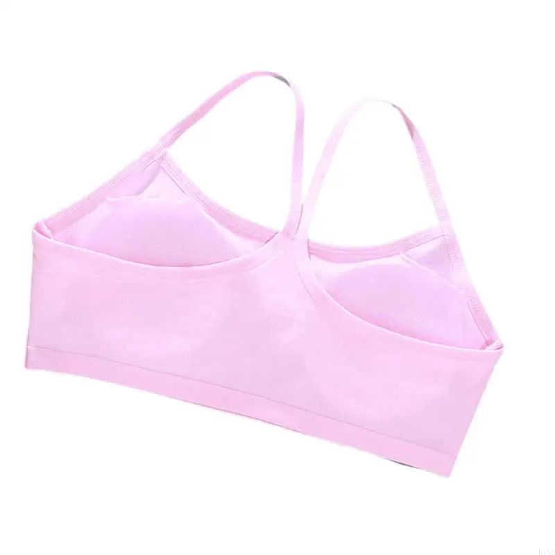 L5yf Girls 'Camisole Bra Soft Lingerie مريح المراهق للالتزام بالملابس الداخلية من 6 إلى 12 عامًا تقدم الراحة اليومية والمرونة