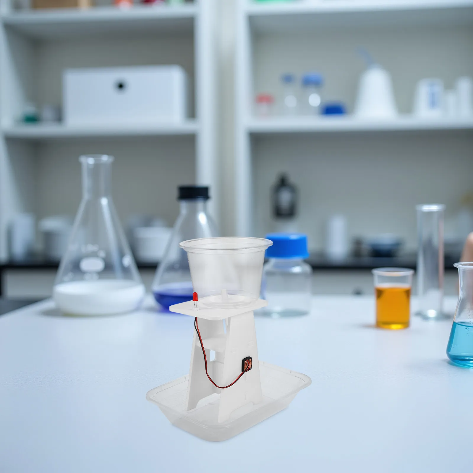 1 Set Water Power Generator Kit: Diy Stem Hydro Electricity Experiment For Kids Classroom Home Learning Hydropower Kit, Science