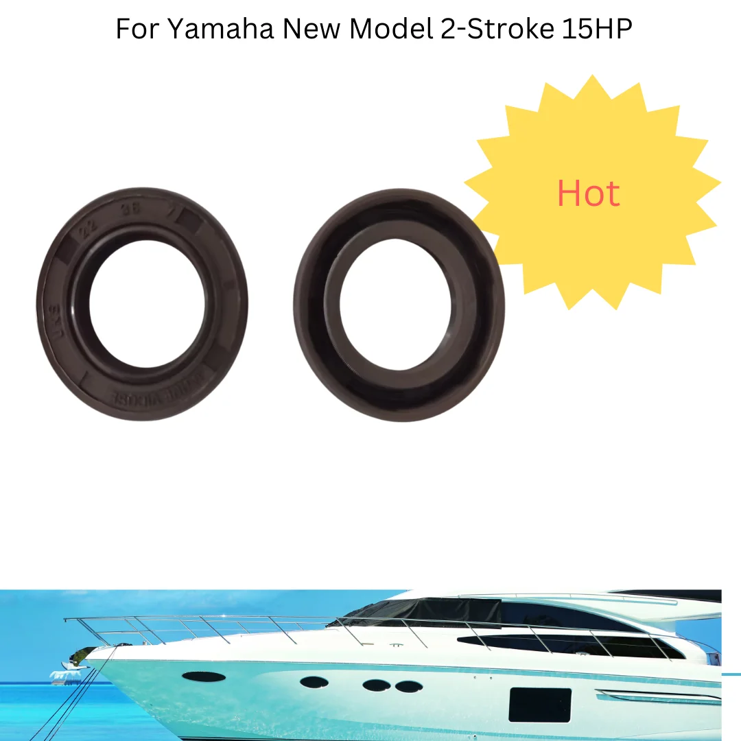 

Сальник вала подвесного мотора для новой модели 2-тактного лодочного двигателя Yamaha мощностью 15 л.с. — качественная деталь