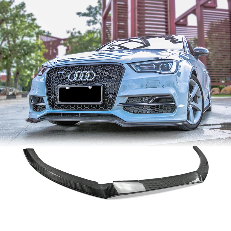 EPR carbon fibre accessories for Audi S3 (Sedan Only) MX Style Front Lip(Sedan) Enhance the appearance of automobilesb