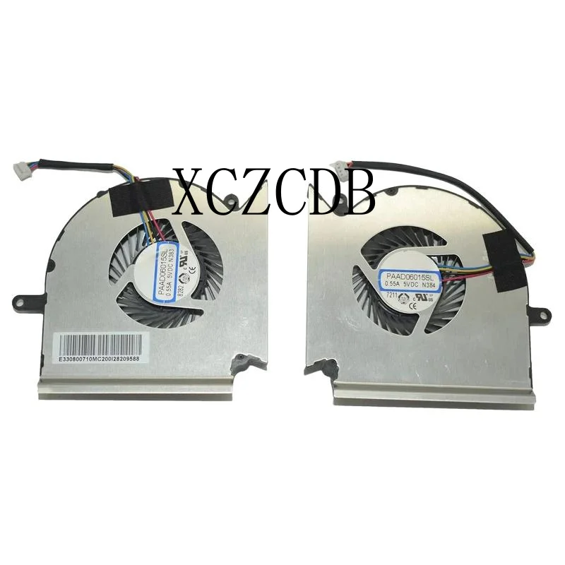 PJE PAAD06015SL N383 N384 New For GE73 GE63 GP73 GL73 MS-17C4 CPU GPU Cooling Fan DC5V 0.55A