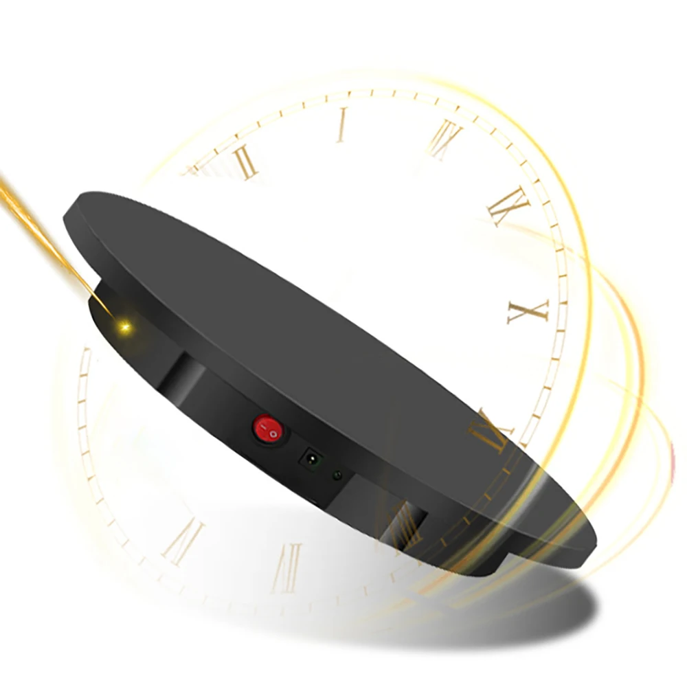 

42CM Electric Rotating Turntable 3D Scanning Photography Display Stand Remote Control Speed Direction 360° Rotation Load 150KG