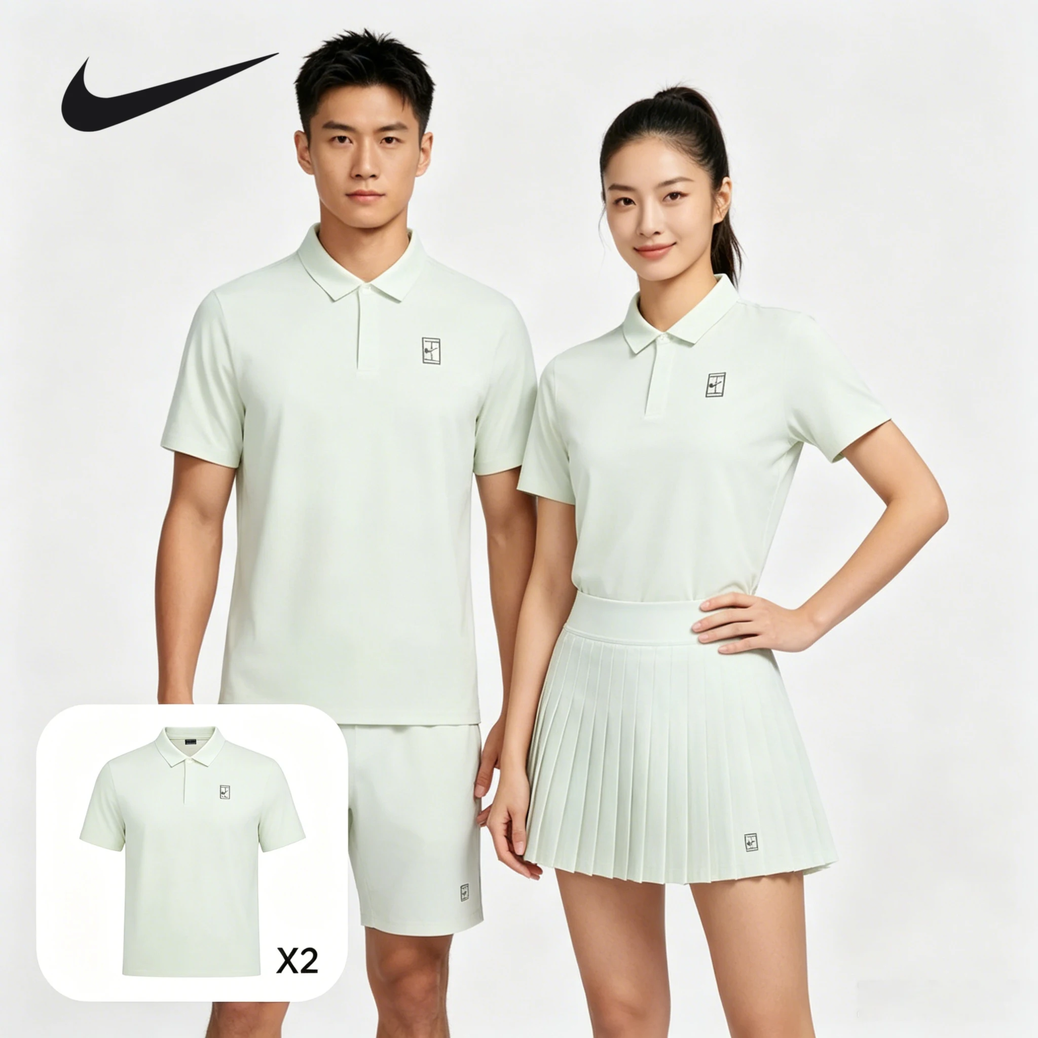 IKEA Nike Camiseta polo con cuello para hombre para deporte y ocio, camiseta de manga corta FZ6908-709