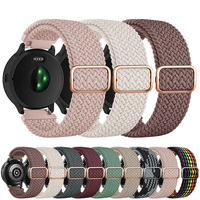 20mm/22mm Elastic Braided Strap For Garmin Forerunner 55 165 265 965 255 Active 5/Vivomove Trend/Vivoactive 5/Venu 3/2 Bracelet