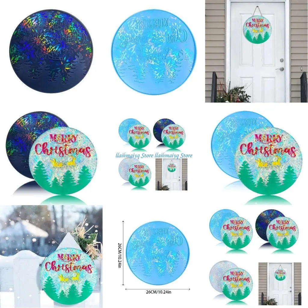 

573b Рождественские украшения Силиконовые формы