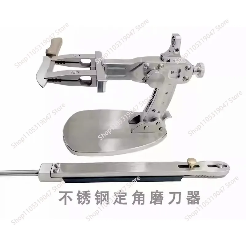 Professional All 304 Stainless Steel Fixed Angle Knife Sharpener High-End High Precision Blade Edge Sharpening Machine