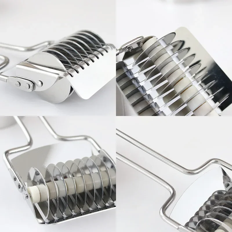 Spaetzle Makers Shallot Cutter Non-slip Handle Manual Section 1PC Noodles Cut Knife Pressing Machine Stainless Steel