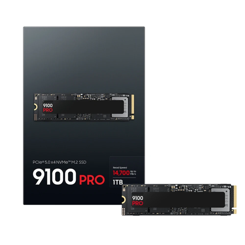 New SSD 9100 PRO 1T 2T 4T NVMe M.2 2280 PCIe 5.0X4 support SAMSUNG Internal Solid State Drive for Laptop Mini PC Gaming Computer