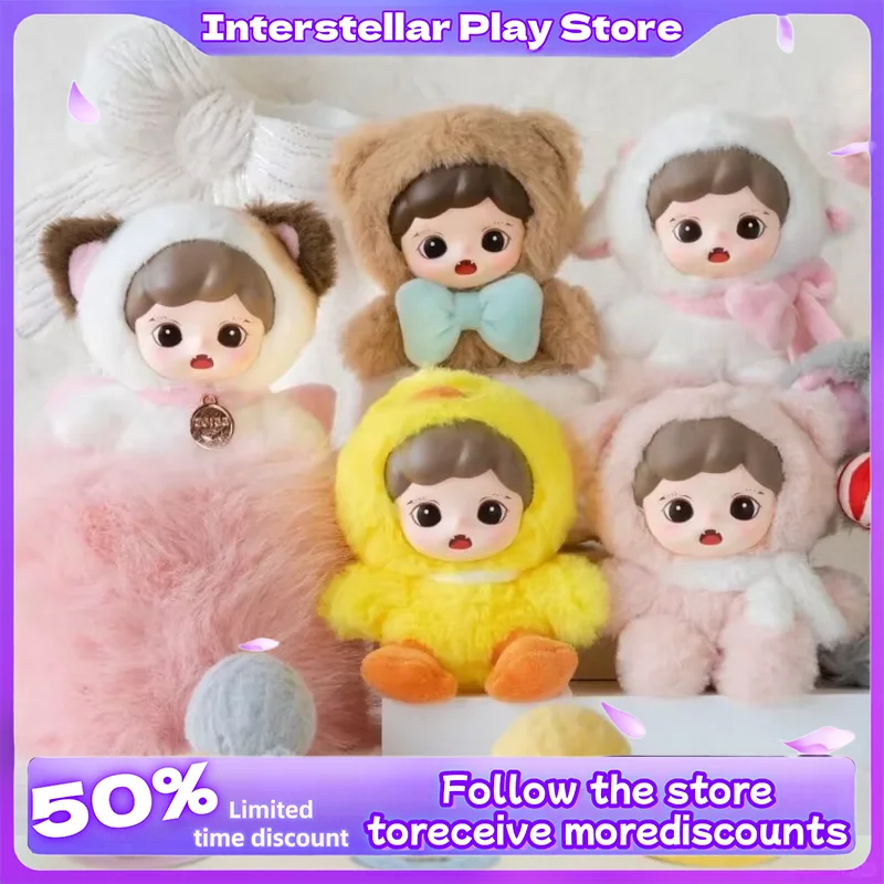 

Zoraa Sister Velvet House Vinyl Blind Box Doll Trendy Toy Bag Pendant Accessories Fashion Handicrafts Festival Gifts Collectible