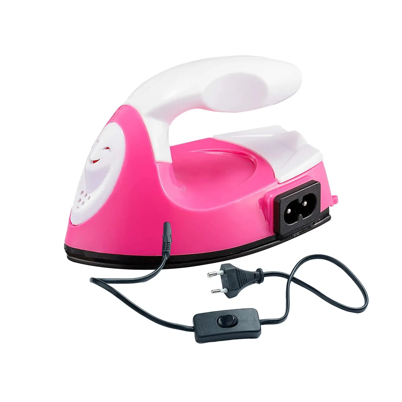 Portable Mini Iron for Sewing Crafts Small Electric Heat Press Machine for Clothes Travel DIY Vinyl Patch Fabric Steamer