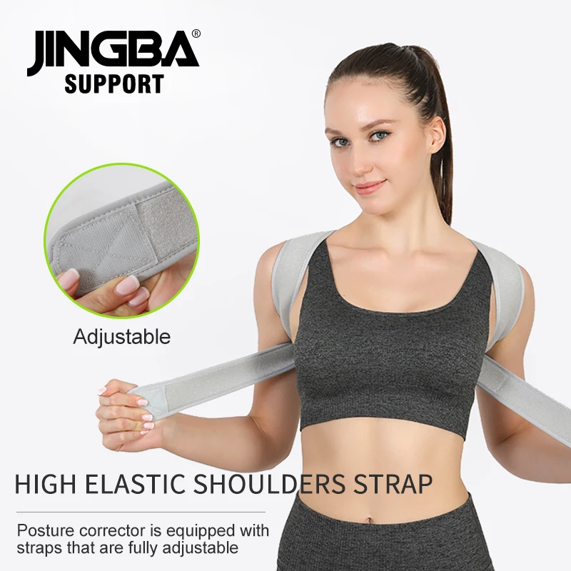 Back Posture Corrector Adjustable Neck Brace Training Equipment Home Office Man Woman Postura Shoulder Support Correction Belt