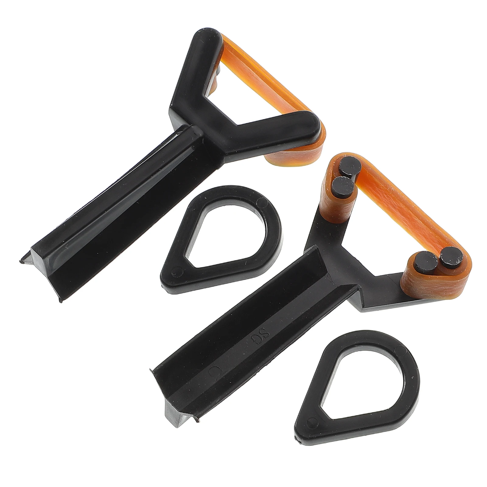 

2pcs Portable Y-Shaped Billiard Tip Plastic Pool Shaper Quick Easy Maintenance Home Club Use Efficient Compact Repair Device