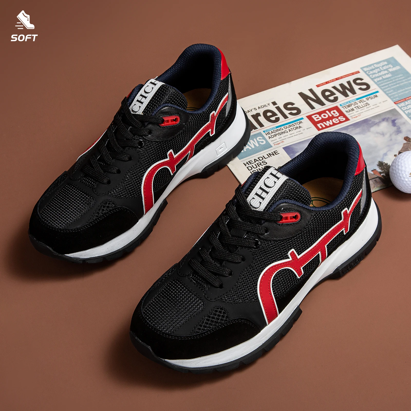 Men's Vulcanized Shoes 2026 New Bone Correction Sports Shoes Outdoor Walking Shoes 48EUR