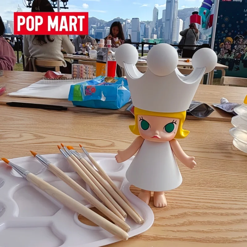 

POP MART MEGA ROYAL Molly 20th Anniversary: Коллекционная фигурка ручной росписи 150%/400% — Арт-игрушка для декора рабочего стола, для коллекционеров аниме