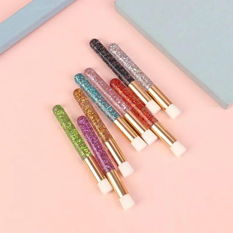 5Pc Professional Eyelash Extension Shampoo Cleaning Brush Shining Eye Lash Lift Foam Cleaner Brushes Nose Face Clean Tools