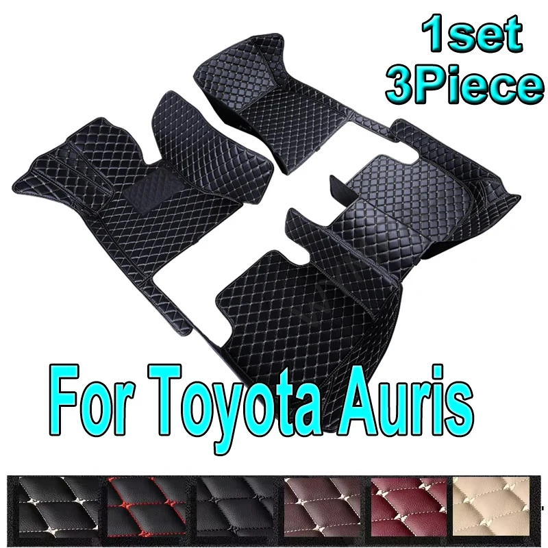 

Автомобильные коврики на заказ, автомобильные коврики для Toyota Auris 2006, 2007, 2008, 2009, 2010, автомобильные роскошные кожаные коврики с полным покрытием для мужчин и женщин