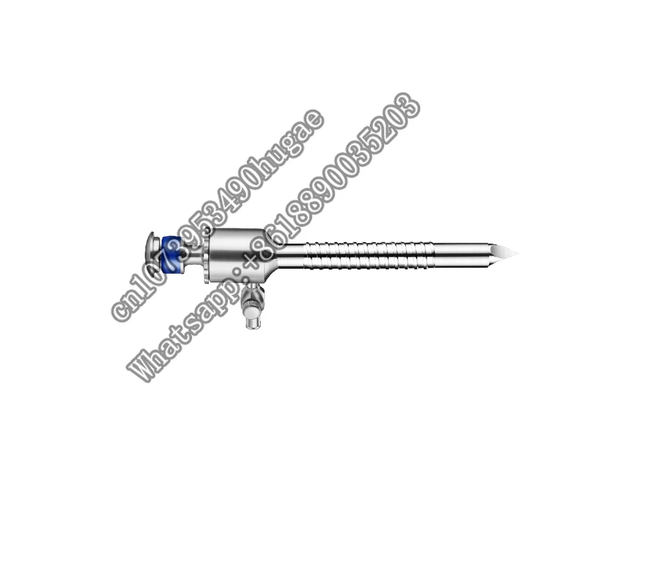 Puncture machine with Titanium magnetic sheet and screw rod Size 10.5X100mm 5.5X100mm Laparoscopic surgical instruments