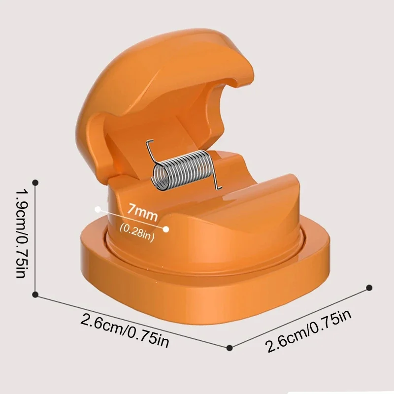 3 Pack Rotatable Desktop Cable Organizer Spring Loaded Charging Cord Management Holder Clip for Desk Neat Organization