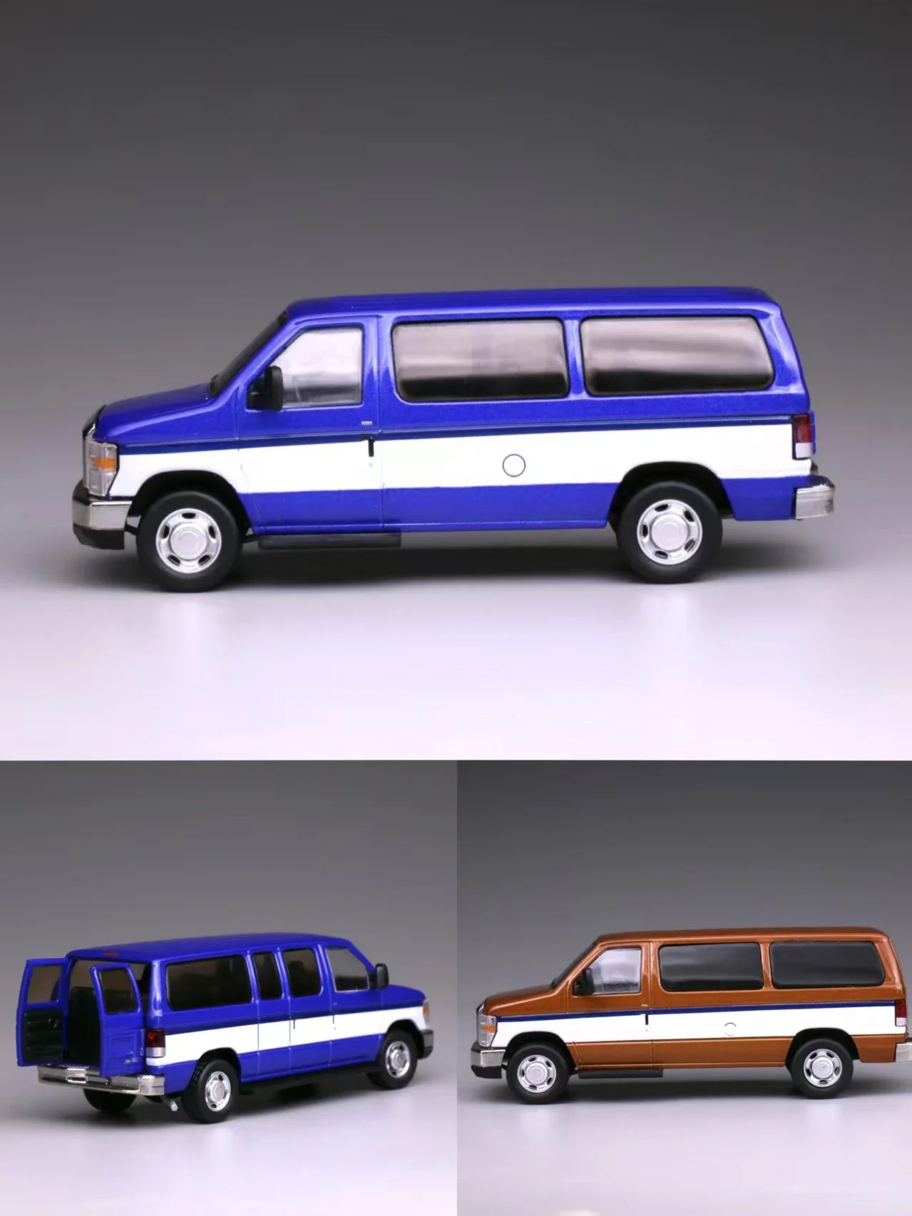 

Alloy Diecast Model - Hardcover Rear Door Openable Commercial Vehicle Replica for Collectors Display Toys
