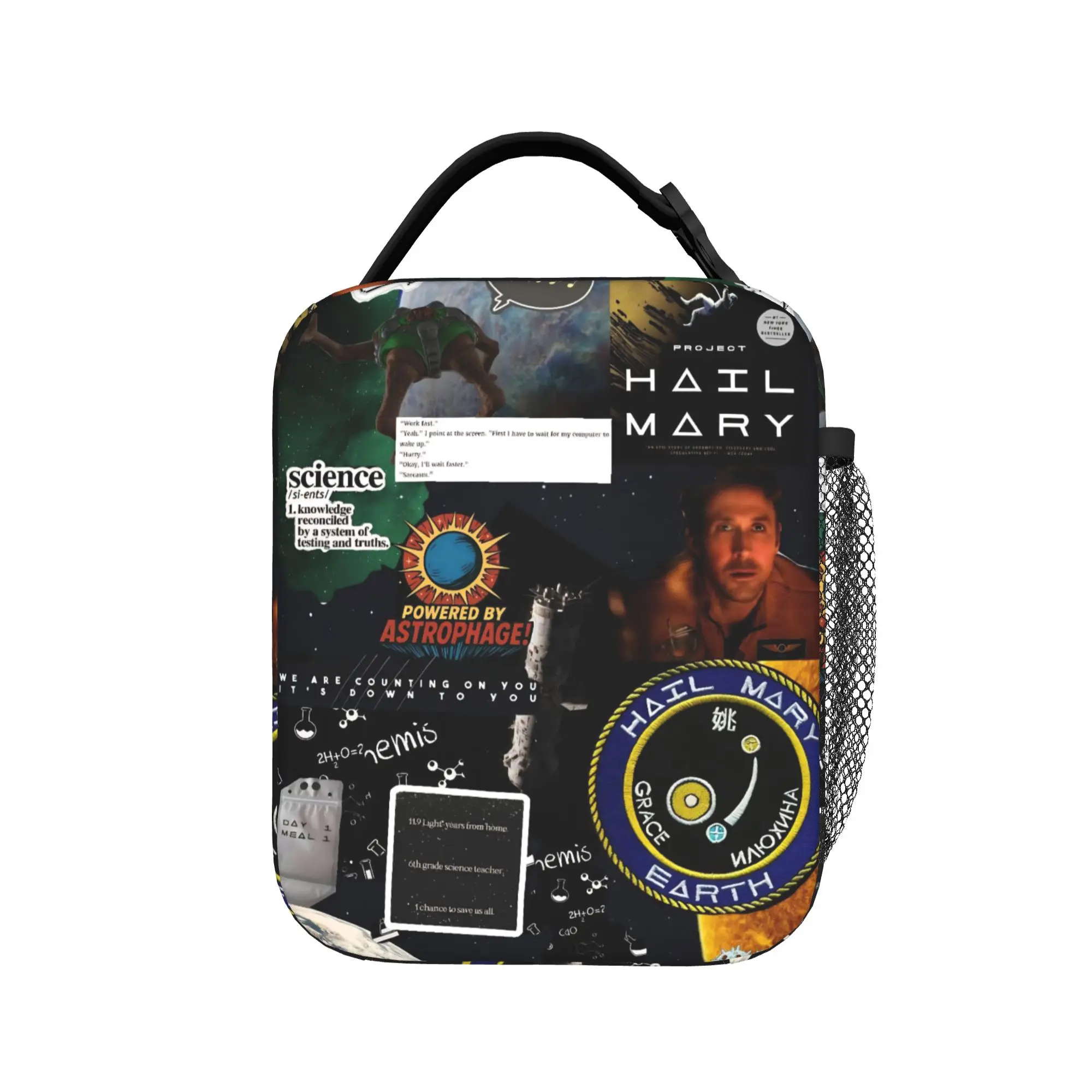 

Термосумки для обедов Project Hail Mary Movie 2026 для мужчин и женщин, портативный контейнер для еды, термобокс для работы