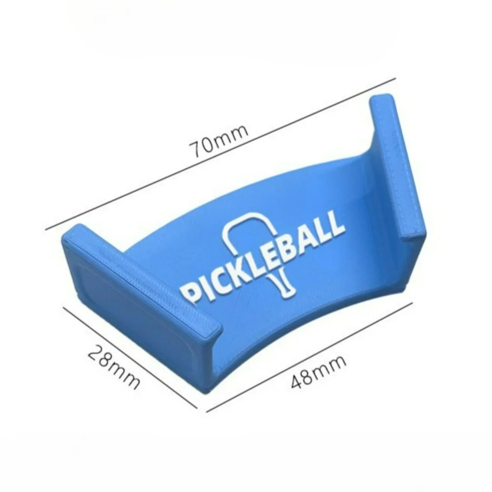 1PCS Pick racket specific hook, dopamine color matching, no punching racket storage display rack