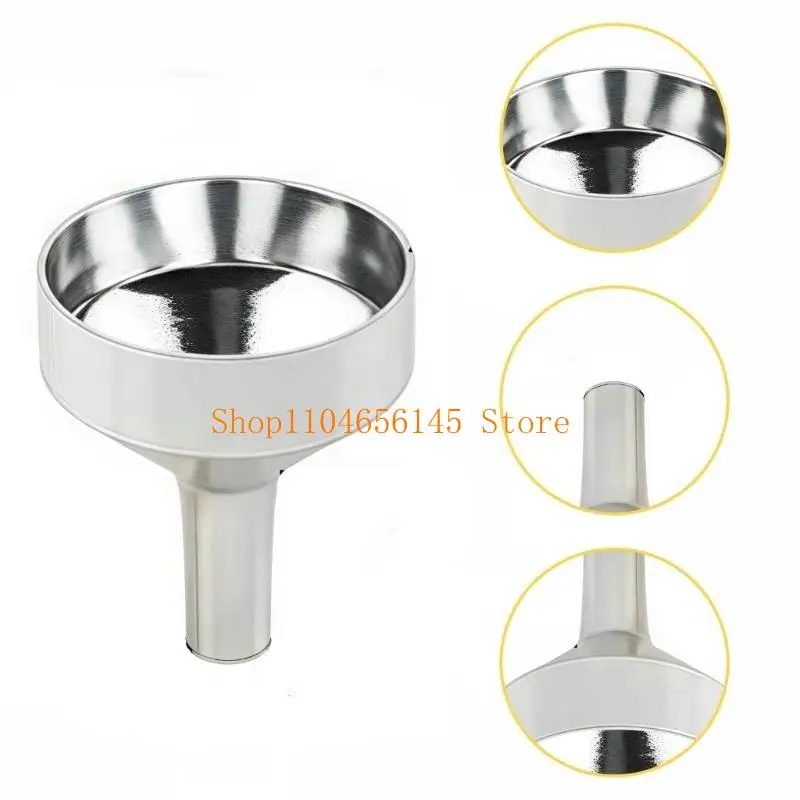3 Pcs Metal Funnel Perfume Funnel Liquid Dispensing Tool Liquid Transfer Funnel for Kitchen Cosmetics and Liquids