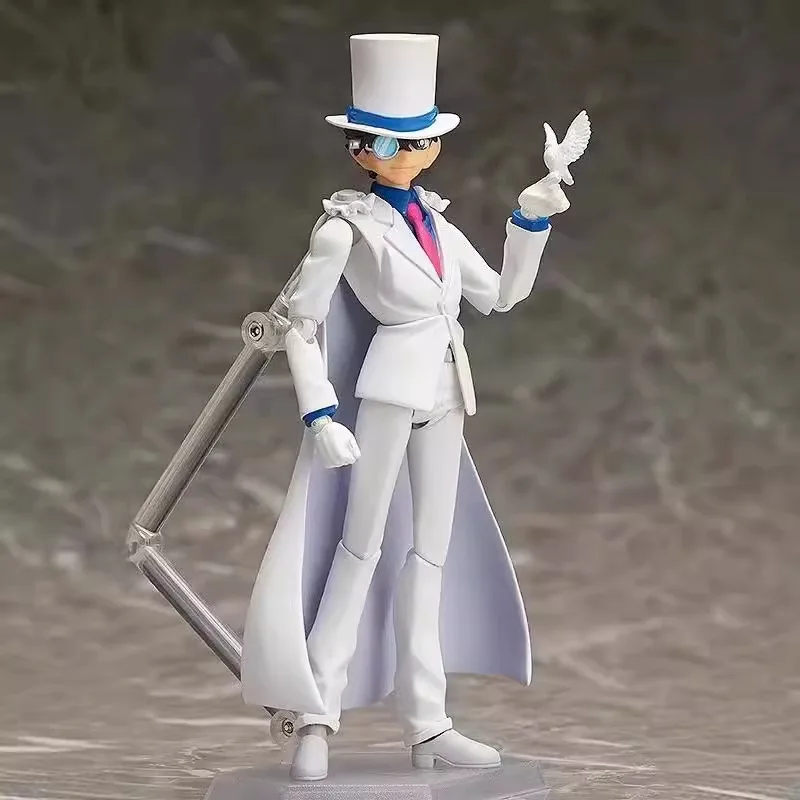 Detective Conan Kaitou Kid Joint Movable 14cm Action Figures Toys Gifts Anime Figurine Model Collect Ornaments Toys Gift