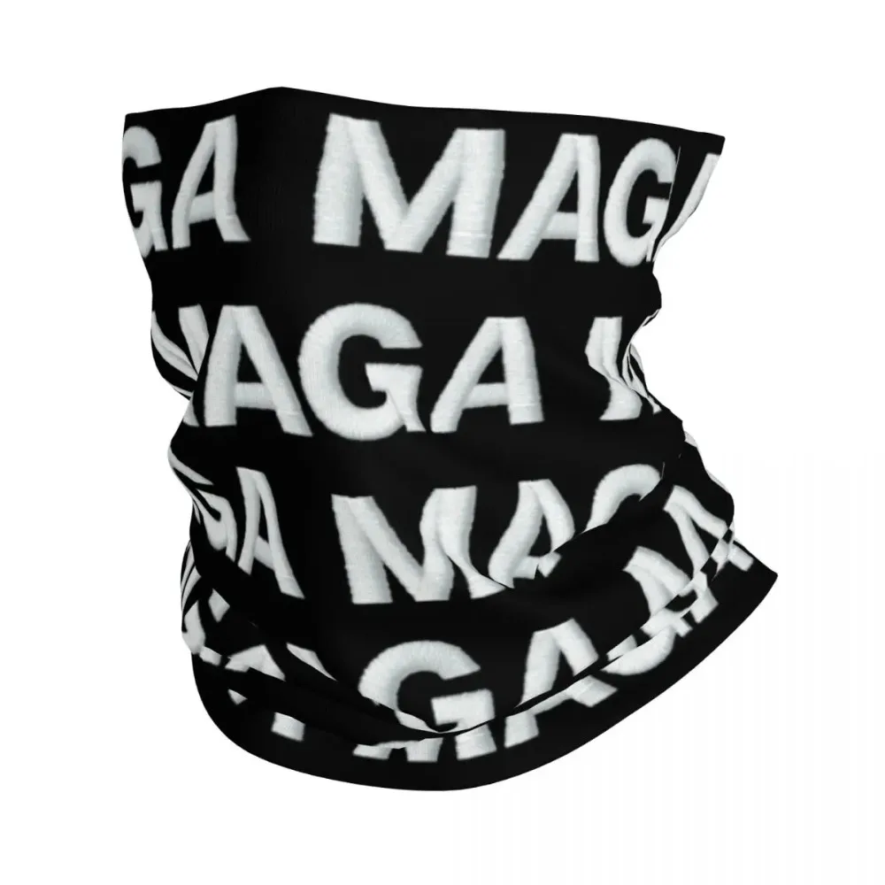 MAGA HAT Donald TRUMP Bandana Neck Gaiter Printed Balaclavas Magic Scarf Multi-use Headwear Running Unisex Adult Breathable