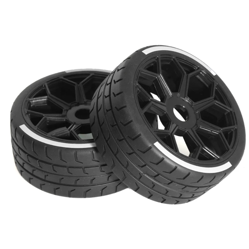 4ชิ้นยาง42/102ล้อหกเหลี่ยม17มม. สำหรับ1/7arrma infraction F1 1/8 X3 GT อุปกรณ์อัพเกรด mobil RC