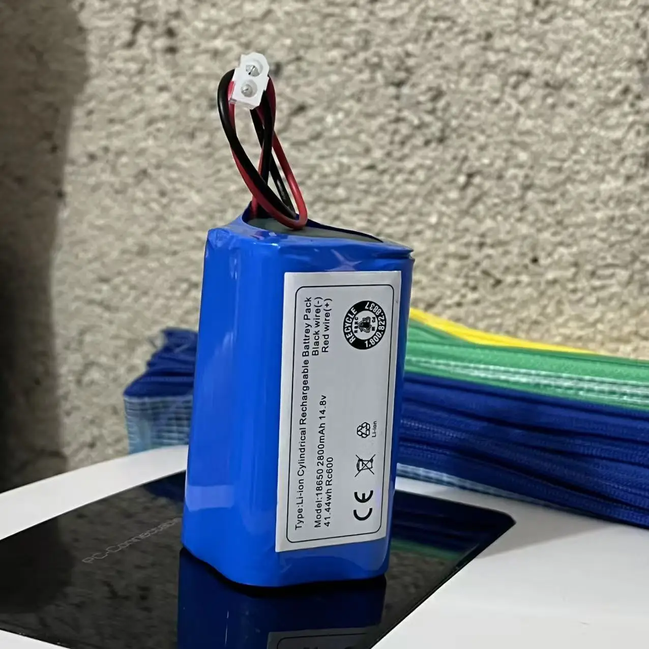 

14.8V 2800mAh 18650 Rechargeable Battery for Xiaomi Mi Robot Vacuum-mop Essential (MJSTG1) Robot Vacuum 14.4V xiaomi g1 battery