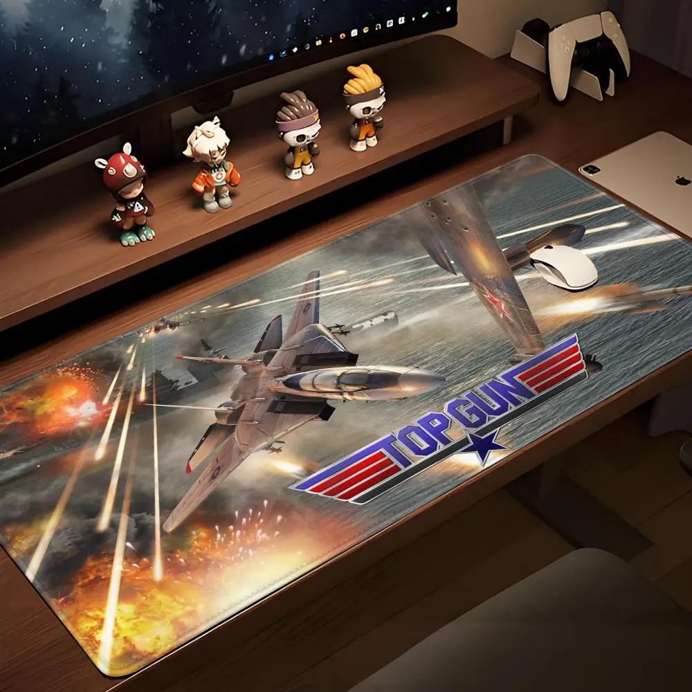 HYBXAXC Top C-Gun M-Maverick PC-Gaming-Mauspad, Schreibtischunterlage, Zubehör für Gamer, Teppich, Varmilo, Mäuse, Tastaturen, Computer, Büro