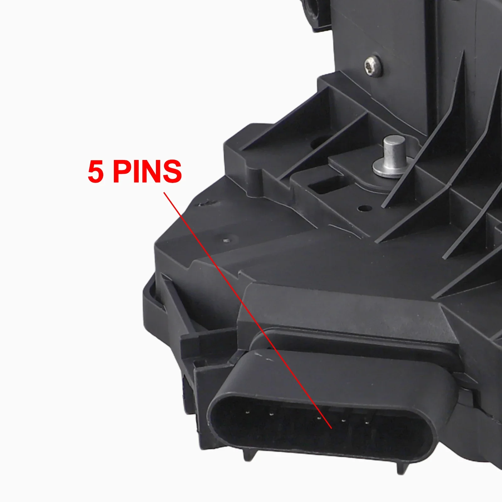 

ABS Metal Black Door Lock Latch Spare 5Pin Easy Installation Front Parts Replacement For Volvo For S60 2010-2018