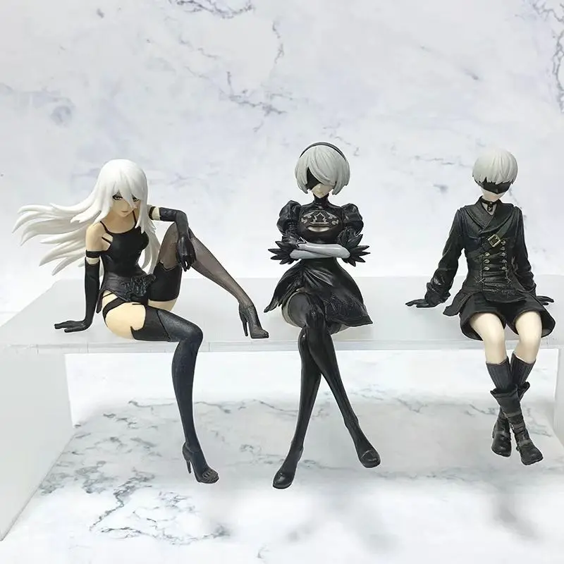 

13-15cm NieR Automata YoRHa No. 2 Tipo B Type 2b 9S A2 Action figure toys collection doll Christmas gift with box