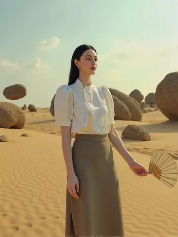 8 best sales romantisk blus - №5