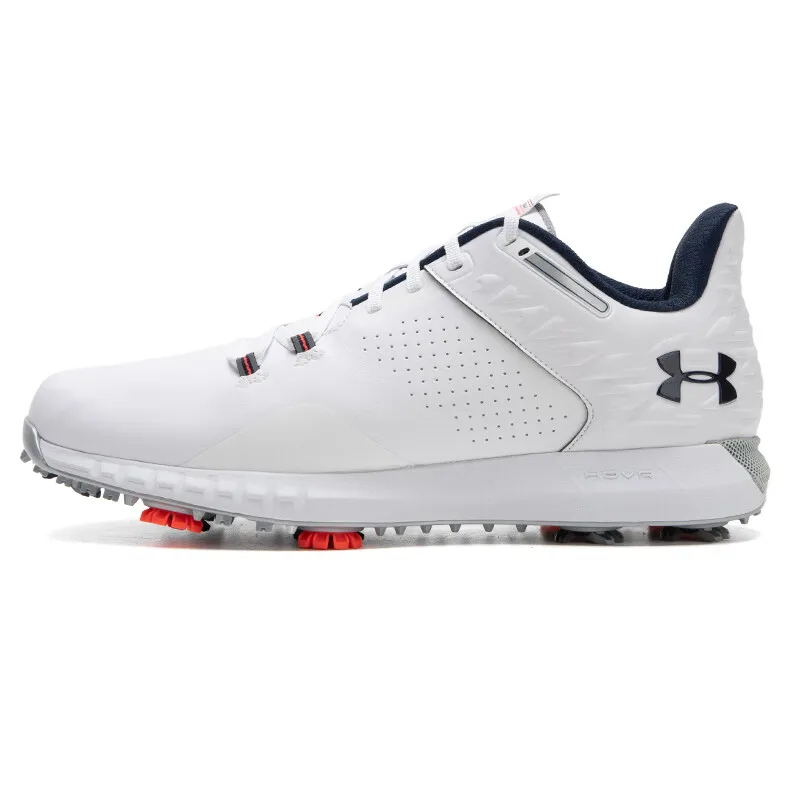 Under Armour Men's Shoes 2024 New lightweight comfortable casual fashion trend wear-resistant golf shoes with spikes 3025078-100