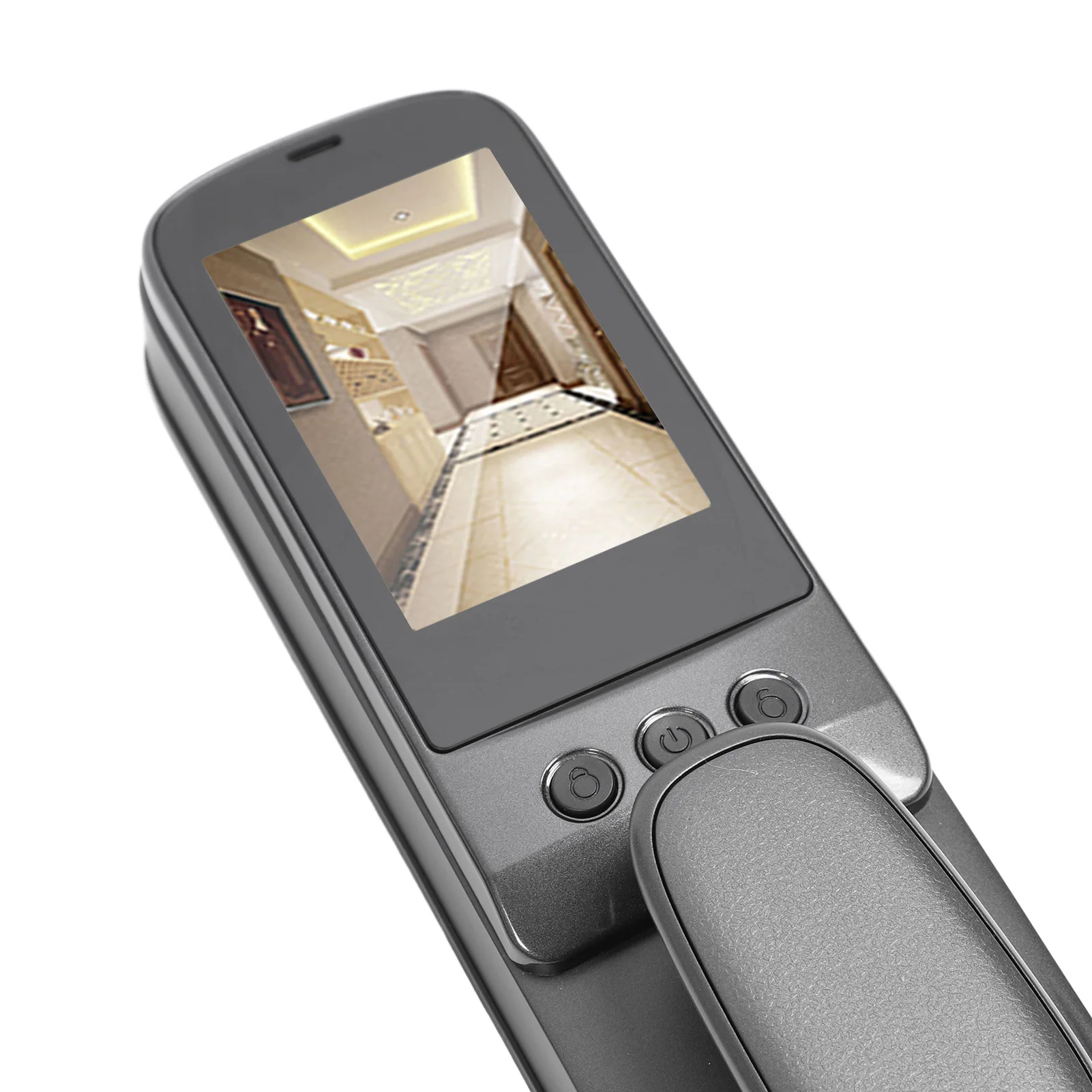 Keyless Entry Lock 20 Digit Password 3D Face Recognition Door Lock Accurate Recognition for Tuya 4.0inch  Screen for Office