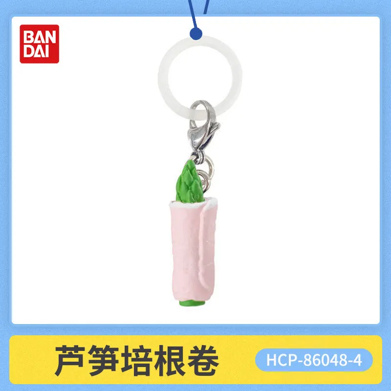 Bandai Gashapon Simulation Bento Food Shaped Charm Series 2 Mini Pendant Umbrella Bag Hanging Ornament Chikuwa Onigiri Broccoli - view 5