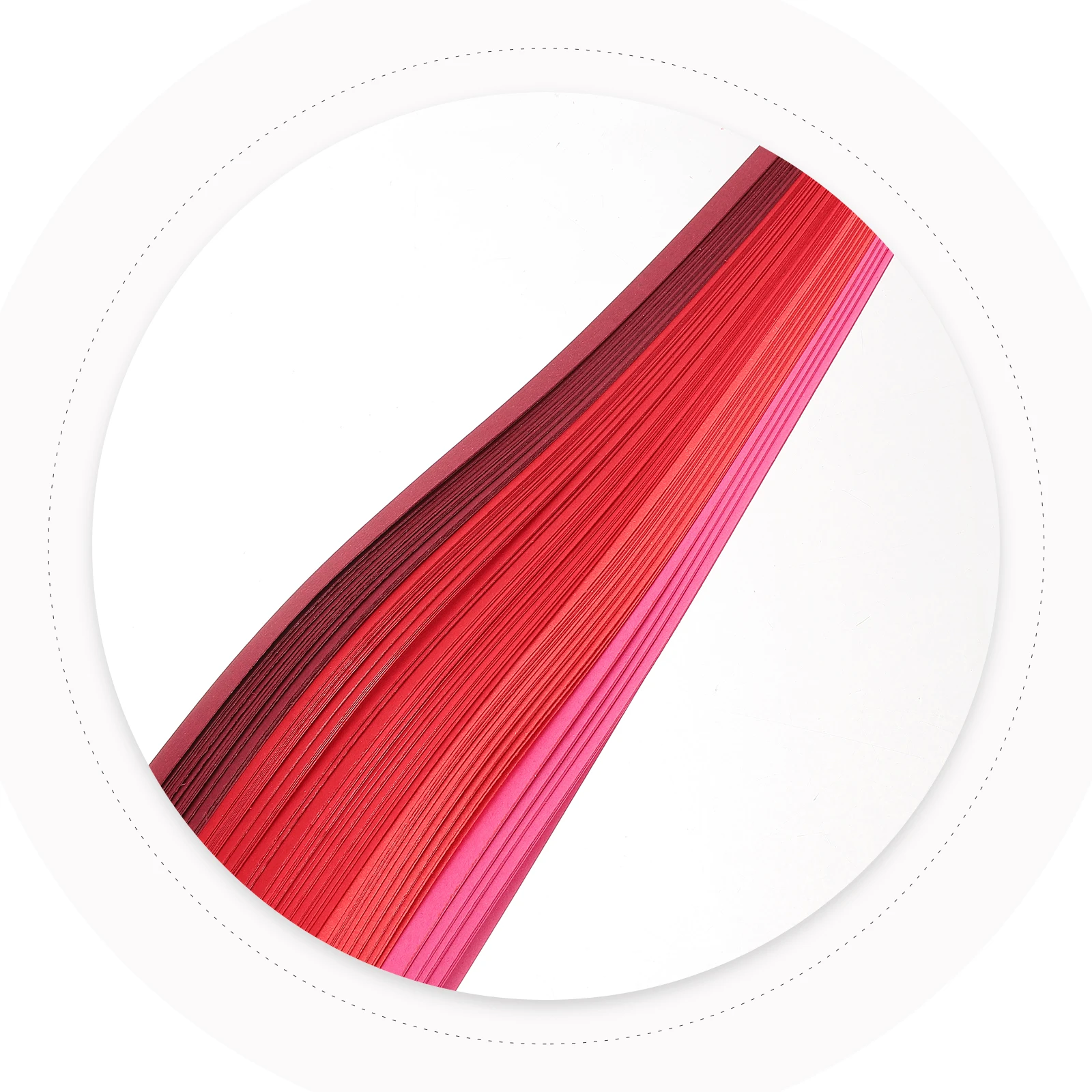 Gradient Colored Quilling Strips 8 Packs Coffee Yellow Purple Red Green Blue DIY Paper Craft Kit Handicraft Gift