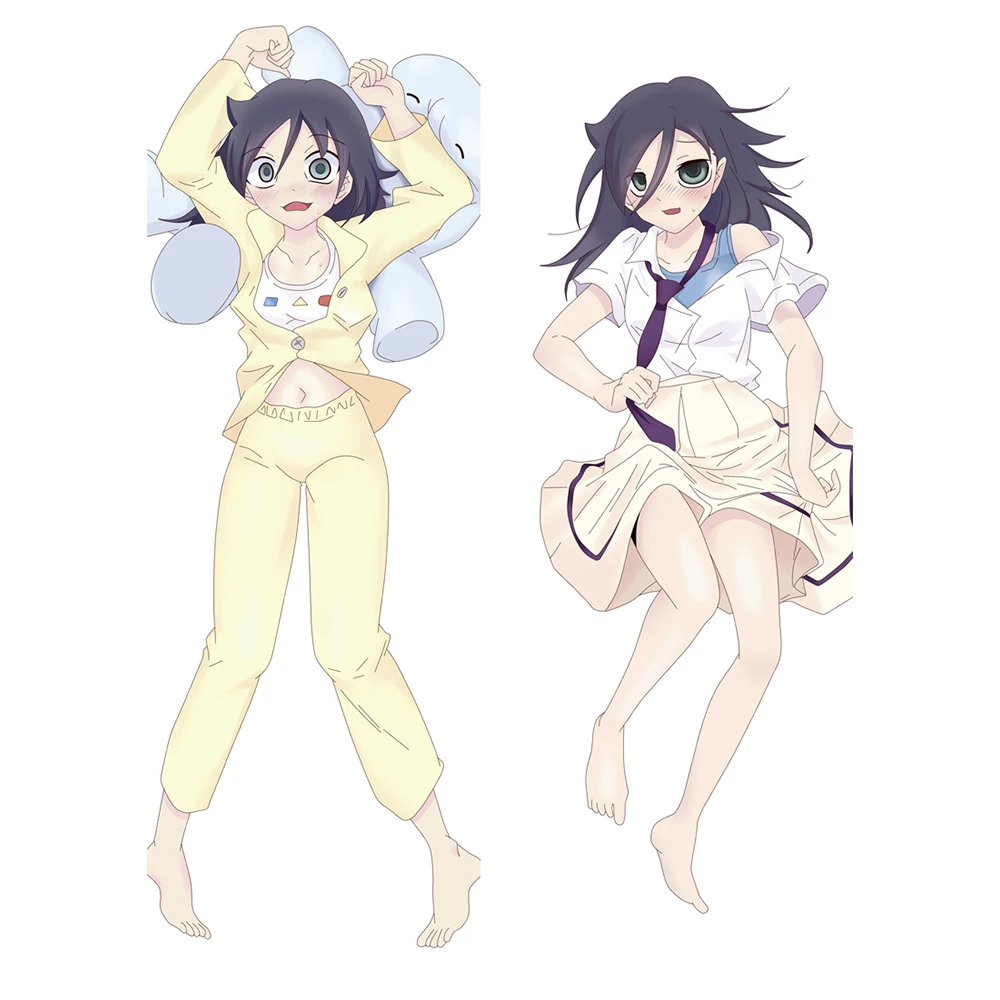 

Наволочка Watamote Kuroki Tomoko Dakimakura, Наволочка на тело, наволочка для косплея с 2 боковыми принтами, аниме чехол