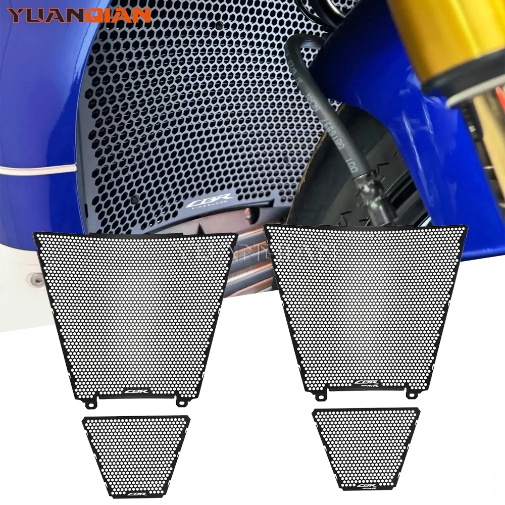 

Radiator Guard Grille Cover Oil Cooler Guard Protector For Honda CBR 1000 RR-R CBR1000RR-R Fireblade SP 2020 2021 2022 2023-2026