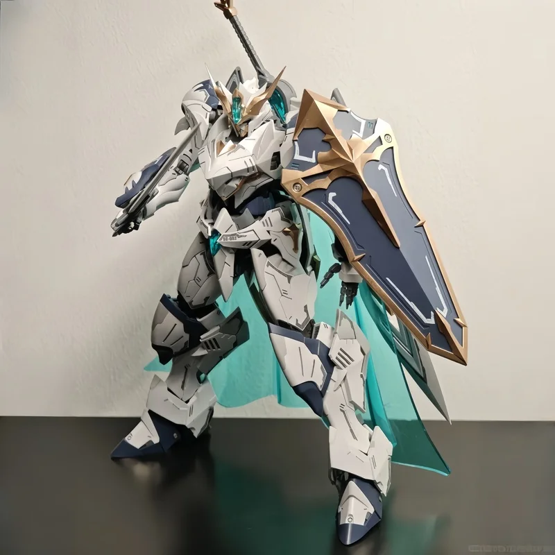 متوفر Snaa نموذج الأصلي طاولة مستديرة فرسان سلسلة تريستان العملاق الإلهي السيف ميكا التجمع نموذج سطح المكتب زخرفة لعبة Gif